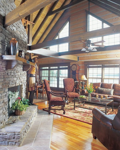 How Log Homes Meet GREEN Building Guidelines